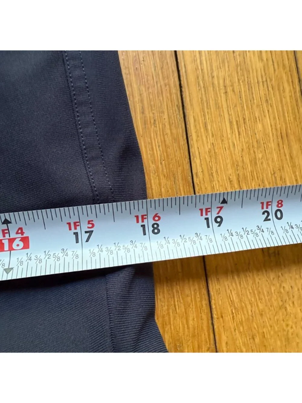 Lululemon Size 28 Navy Blue 100% Polyester 5-Pocket Mid-Rise Straight Leg Pants